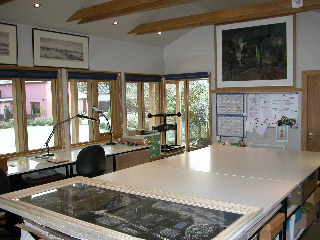 Studio interior